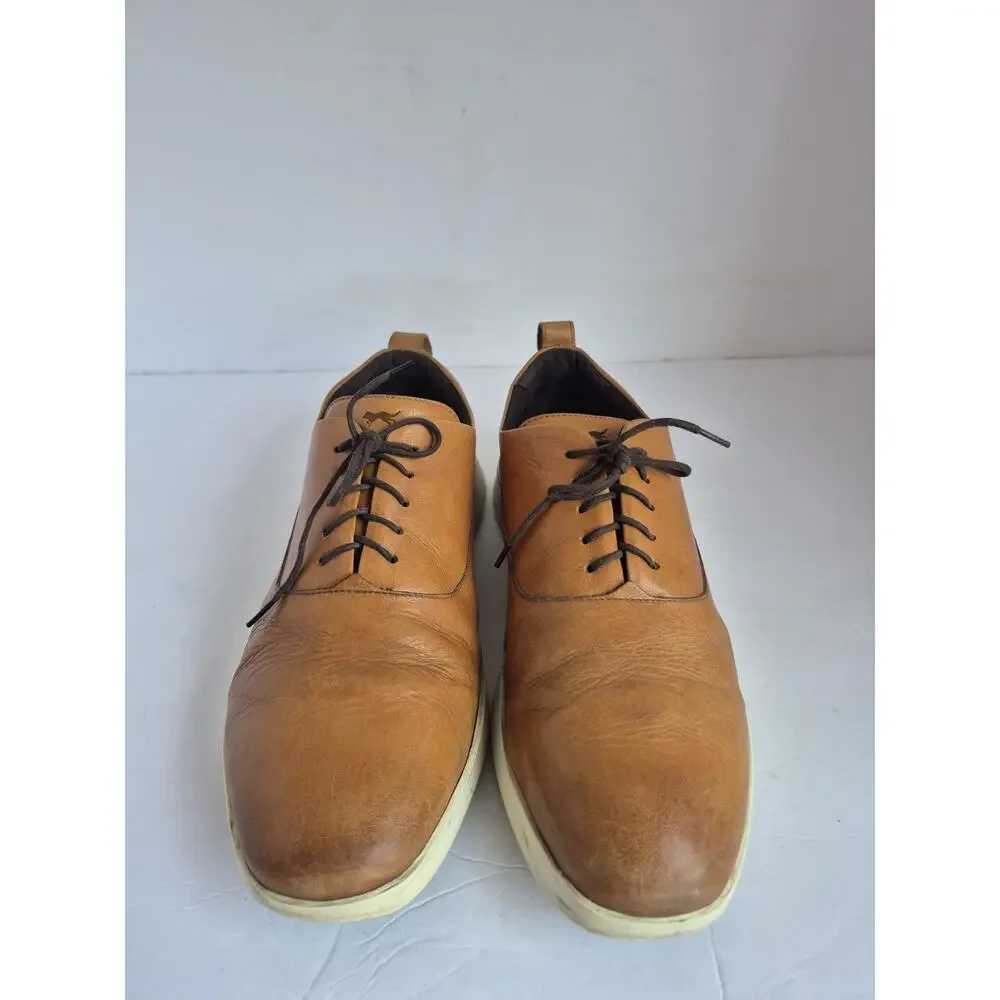 Wolf & Shepherd Crossover Longwing Leather Honey White Shoes Men’s Size 10 M